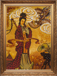 Panel "Oriental painting"