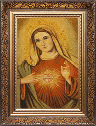 Icon "Sacred Heart of Mary"