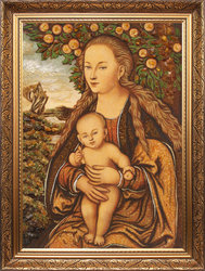 Icon "Madonna and Child under the Apple Tree"