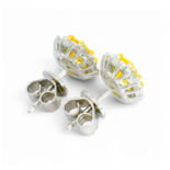 Yellow Gemstone Earrings