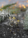 Перстень срібний «Квіточка»