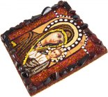 Souvenir magnet-amulet “Kazan Mother of God”
