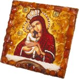 Сувенирный магнит-оберег «Почаевская икона Божией Матери»