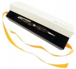 Кулькова ручка з бурштину