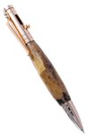 Кулькова ручка-стилус з бурштину «Омега»