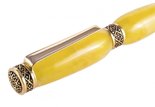 Pen decorated with amber Р-32-1