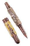 Pen decorated with amber SUV001047-001