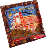 Souvenir magnet “Evening Opera House in Odessa”