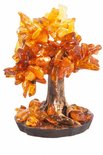 Сувенірне дерево декороване бурштином