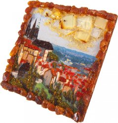 Сувенирный магнит «Панорама Праги»