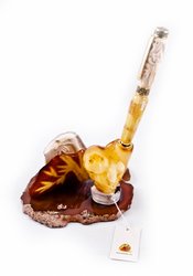筆裝飾著琥珀色 Н-23