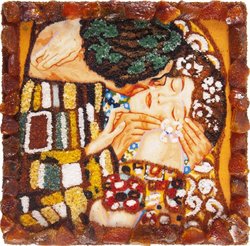 Souvenir magnet “The Kiss” by Gustav Klimt