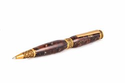 Pen decorated with amber SUV000659-001