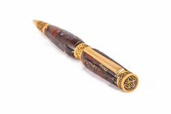 Pen decorated with amber SUV000659-001