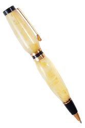 Pen decorated with amber SUV000164