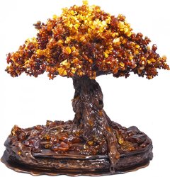 Дерево Бонсай с декоративной подставкой
