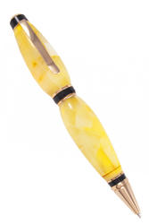 Кулькова ручка зі світлого бурштину «Арго»