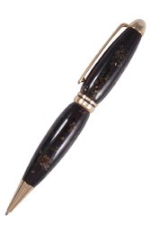 Кулькова ручка з бурштином «Анар»