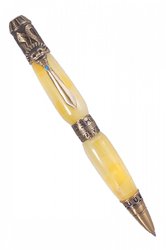 Pen decorated with amber SUV000158