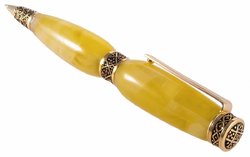 Pen decorated with amber Р-32-1
