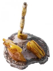 Настільний набір (годинник, ручка, тримач для візиток)