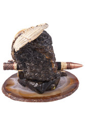 Pen decorated with amber SUV000988-002