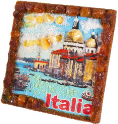 Souvenir magnet “Sights of Italy”
