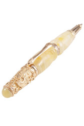 Pen decorated with amber SUV000998-001