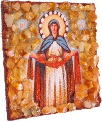 Souvenir magnet-amulet “Protection of the Blessed Virgin Mary”