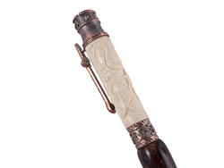 Янтарная шариковая ручка с рогом оленя «Родео»