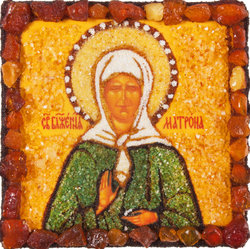 Magnet amulet “Holy Blessed Matrona of Moscow”