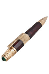 Pen decorated with amber SUV001028-001