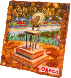 Souvenir magnet “Odessa. Monument to Ilf and Petrov"