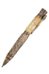 Pen decorated with amber SUV001021-001