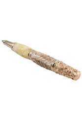 Pen decorated with amber SUV001022-001