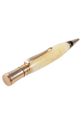 Pen decorated with amber SUV001019-001