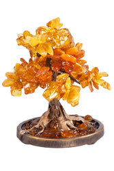Сувенирное янтарное дерево