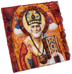 Souvenir magnet-amulet “St. Nicholas the Wonderworker”