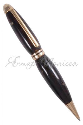 Pen decorated with amber SUV000092