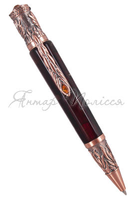 Pen decorated with amber SUV001044-001