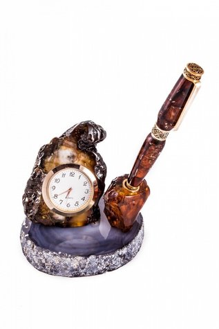 Настільний набір (Годинник і ручка)