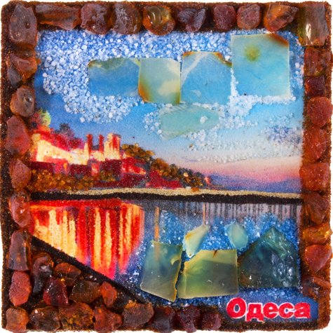 Souvenir magnet “Evening Odessa”