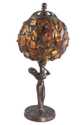 Лампа с янтарем «Грация»